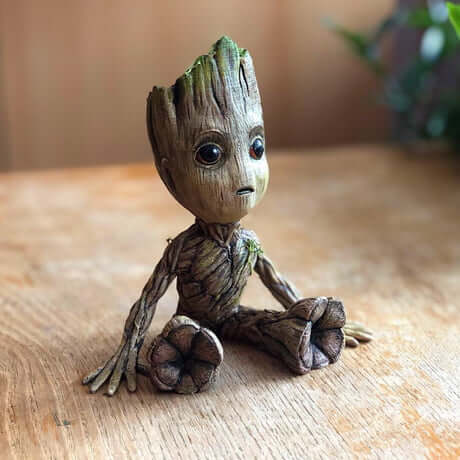 Baby Groot Planter for Home Decor 3D Printed | Aurum3D