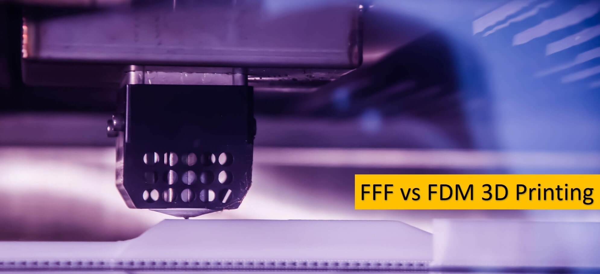 FFF vs FDM 3D Printing FDM vs FFF Fused Filament Fabrication