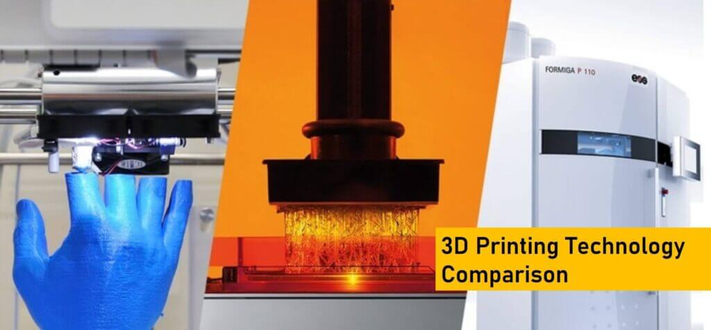 3D Printing Technology Comparison